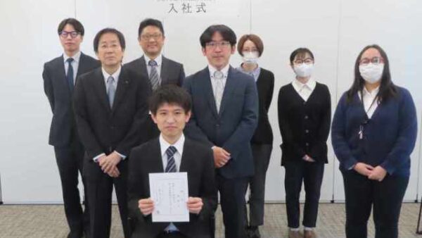 入社式を行いました